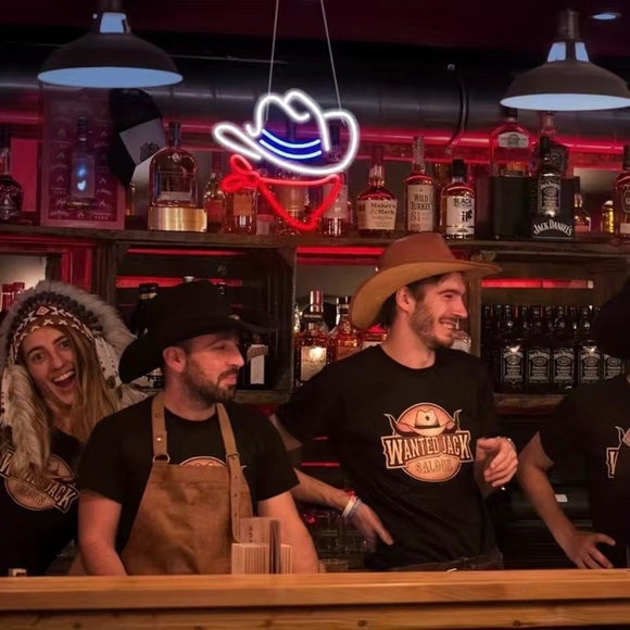 Cowboy neon led sign - Picture 2 of 3